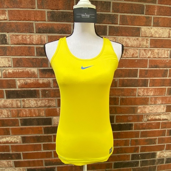 Nike Pro Dry Fit Racer back running Shirt - Picture 6 of 15
